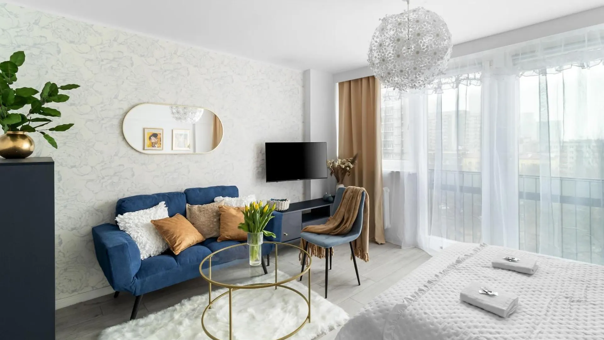Apartment Air-Conditioned Downtown Oasis On Foot To Central Station Metro Smarttv Wifi Warsaw